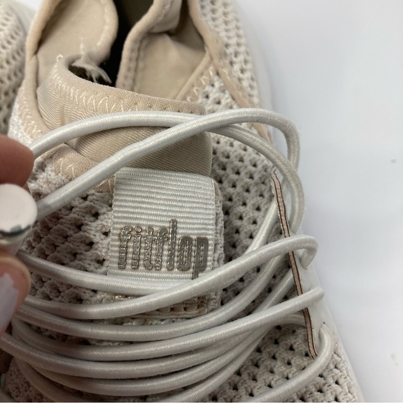 Fitflop sneakers white size 8.5 - Picture 3 of 9